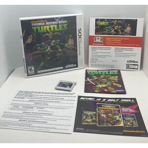 Teenage Mutant Ninja Turtles Nintendo 3DS Complete CIB Authentic Tested